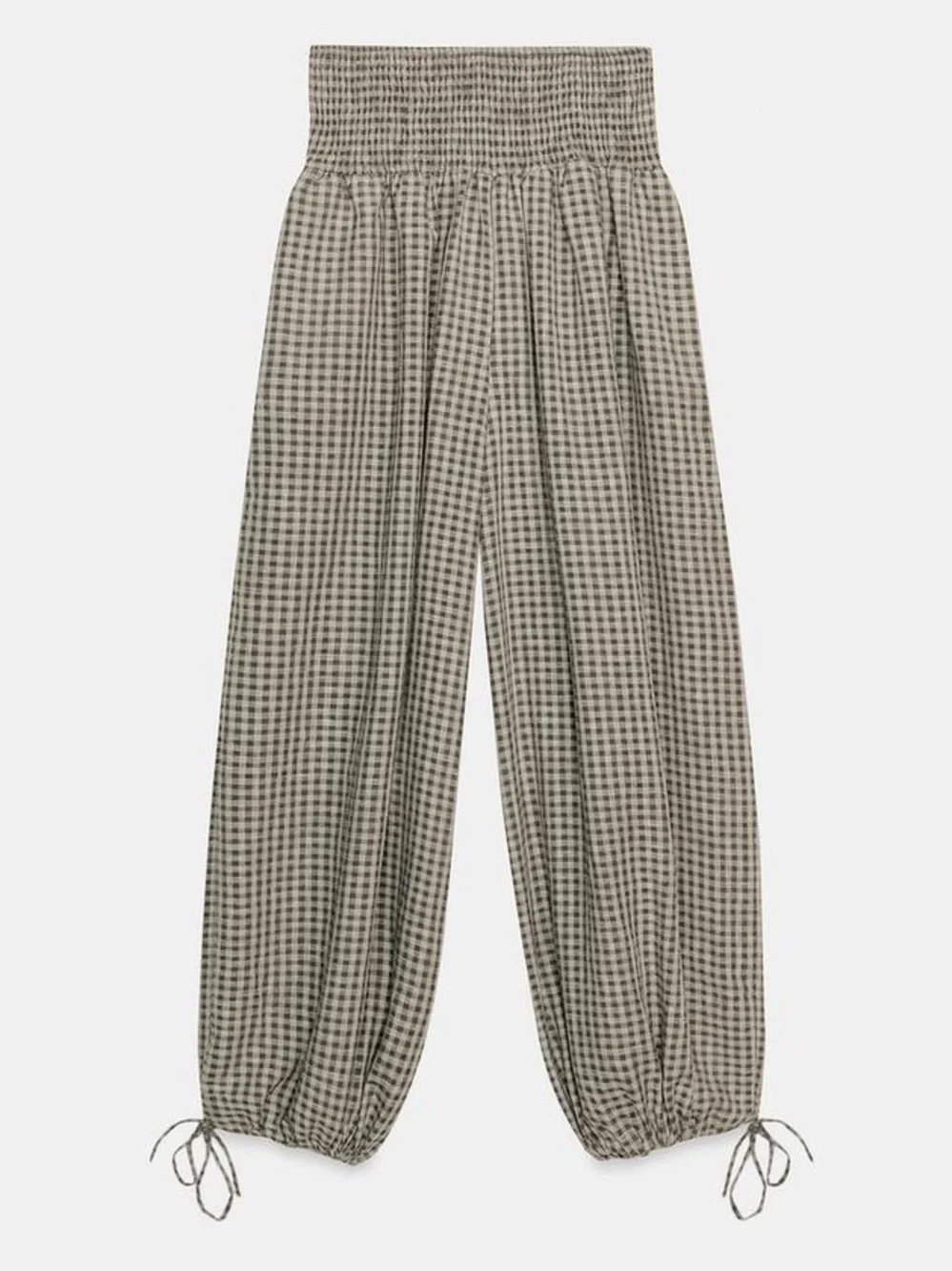 ZARA ELASTIC WAIST PANTS